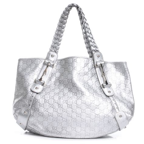 silver Gucci handbags old fashioned